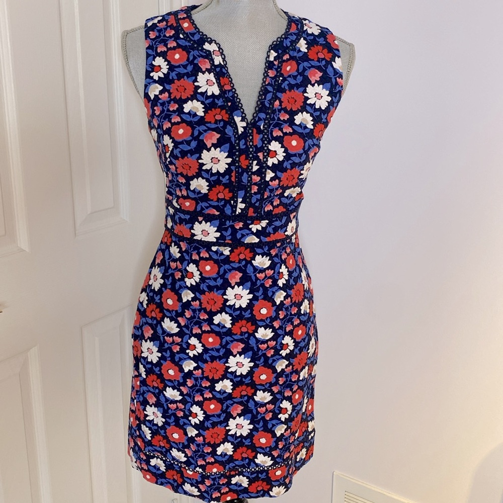 BN kate Spade Shore Thing Daisy Jacquard Sheath Dress